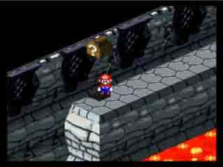Tebak Mario ada di mana... Tempat mana lagi di dunia Mario yang ada lavanya seperti ini?